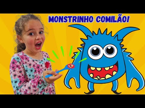 O MONSTRINHO COMILÃO! CUIDADO! - Soso e João Miguel