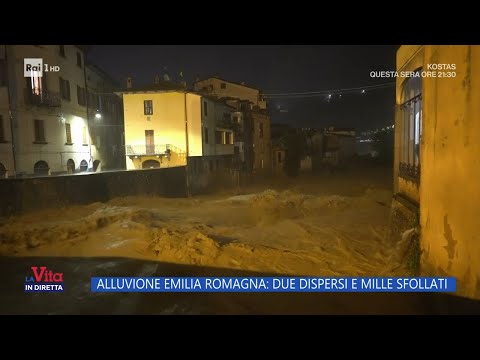 La rabbia e la disperazione degli alluvionati emiliani - La Vita in diretta 19/09/2024