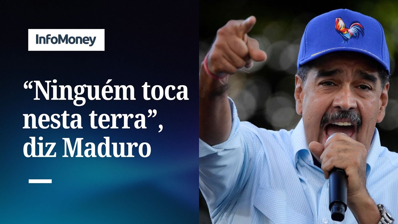Maduro critica envio de tropas dos EUA ao Caribe | InfoMoney News