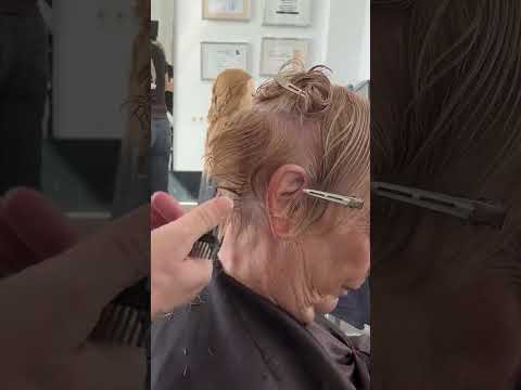 Short layer haircut #haircut #hair #hairstyle #video #hairstyle #short #blowup #beauty #diy #video