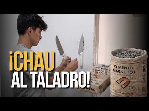 INDUSTRIA NACIONAL: el joven argentino que inventó el CEMENTO MAGNÉTICO para tu hogar