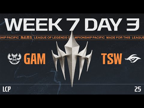 [JP] GAM vs TSW | LCP 2025 Season Finals Week 7 Day 3