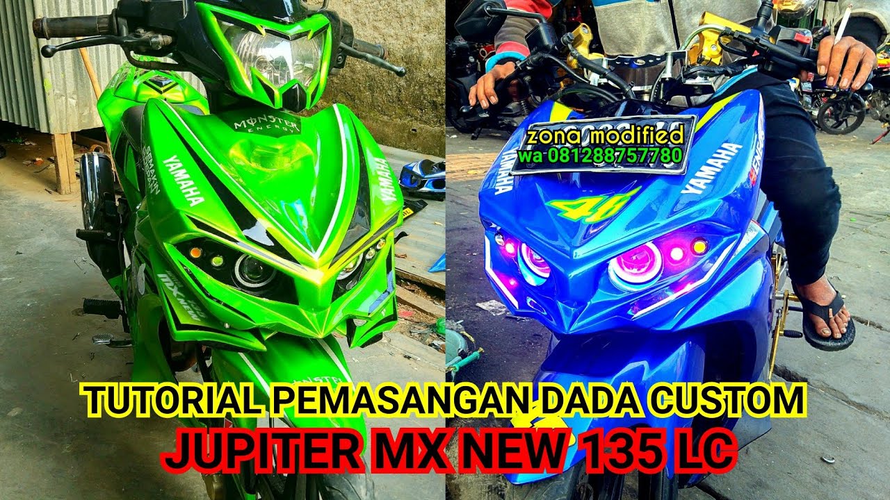 Winglet Jupiter Mx Old Mx Lama Dan Tutorial Pemasangan By ZONA MODIFIED