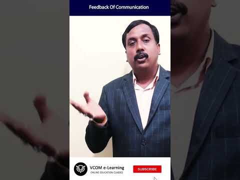 Feedback Of Communication – #Shortvideo – #businesscommunication – #gk #BishalSingh – Video@23
