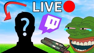 YouTube thumbnail for rackpog's video titled 'Ragebaiting ANGRY Rust Sweats.. (ft. Epic)'