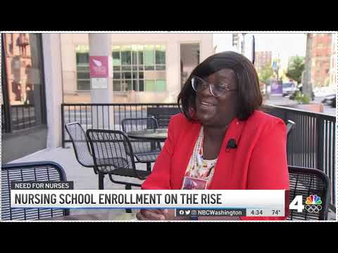 NBC 4 Washington features UDC Nursing Program 10-20-21