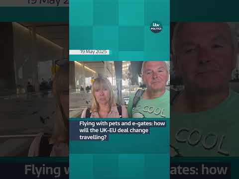 Flying with pets and e-gates: how will the UK-EU deal change travelling? | ITV News