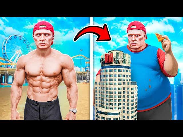 Ich werde SUPER FETT in GTA 5 RP!