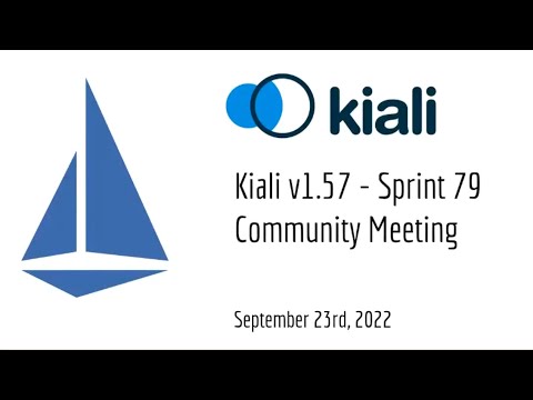 Thumbnail for Kiali Sprint 79 Demo [v1.57] - Service mesh management for Istio