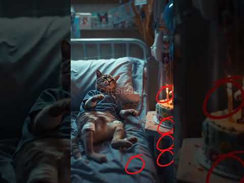 #happybirthday #funny #kitten #animalintelligence #kucing #cute #cat #cake #aicats #shorts #short #o