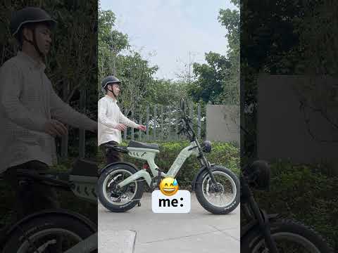I Just Want to Ride My Ebike! 😅🤩 #cyrusher #ebike #fattire #scoutpro #shorts