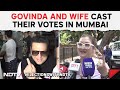 Celebrity Voting Today | Actor-Politician Govinda, His Wife Sunita Ahuja Cast Their Votes In Mumbai