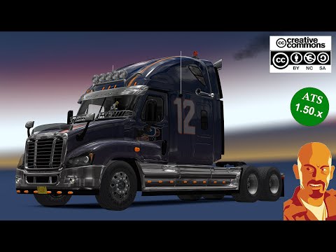 50 SKINS PACK for FREIGHTLINER CASCADIA ETS2 1.50.x