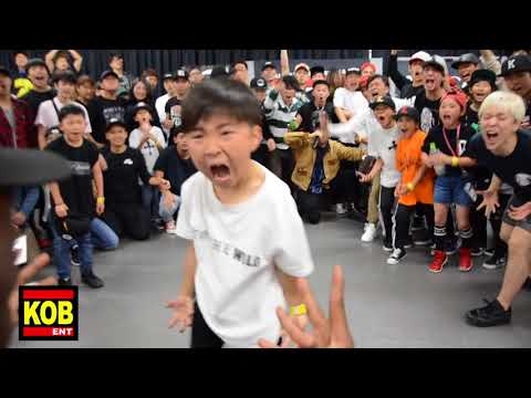 Baby Konkrete vs Baby StreetBeast aka Baby Krow|BEST 8 ①|YOUNG GUNS BATTLE 6|2018.05.20