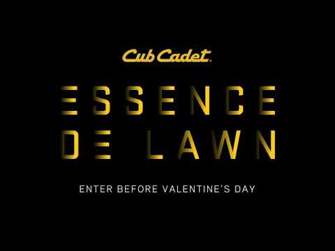 This Valentine’s Day, don’t let your lawn love go dormant. Introducing Essence de Lawn by Cub Cadet. Infused with fresh-cut grass extract. Designed for those who love to lawn.