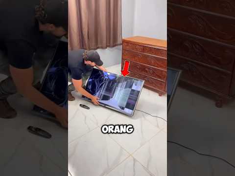 tv rusak ini gak di buang tapi justru bikin orang tercengang ‼️#shorts