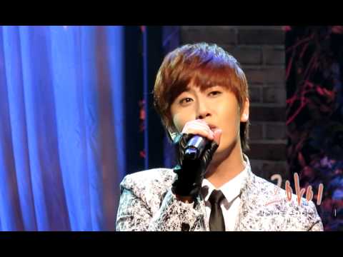 [Fancam] 2011.06.20 Heo Young Saeng singing HOTs blessing at Jungjichans WITH YOU