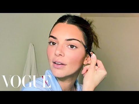 Kendall Jenner's Go-To Bronzed Glow & Her Kylie Makeup Collab | Beauty Secrets | Vogue