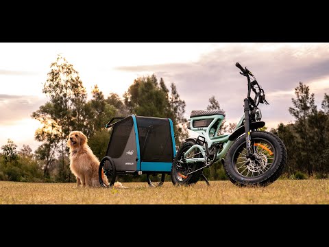 You furry friend never has to miss out..all new pet trailers are here! 🐾