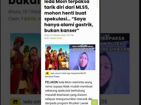 Info Selebriti.|Tarik Diri Atas Faktor Kesihatan.