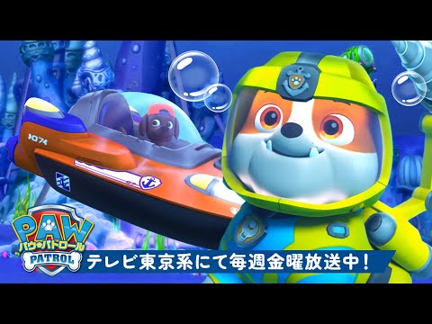 ラブルとズーマの水中レスキュー!| パウ・パトロールと仲間たち