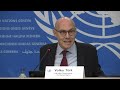 LIVE: United Nations High Commissioner for Human Rights holds news conference  - 01:01:01 min - News - Video