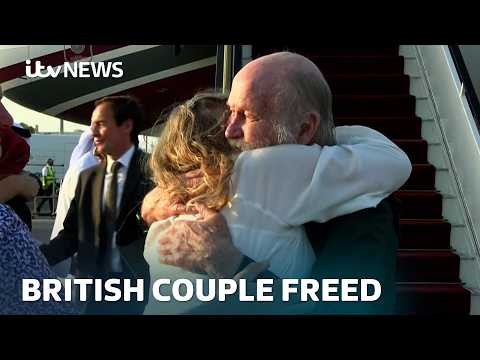 British couple released from Afghanistan prison as family describe 'immense joy' | ITV News