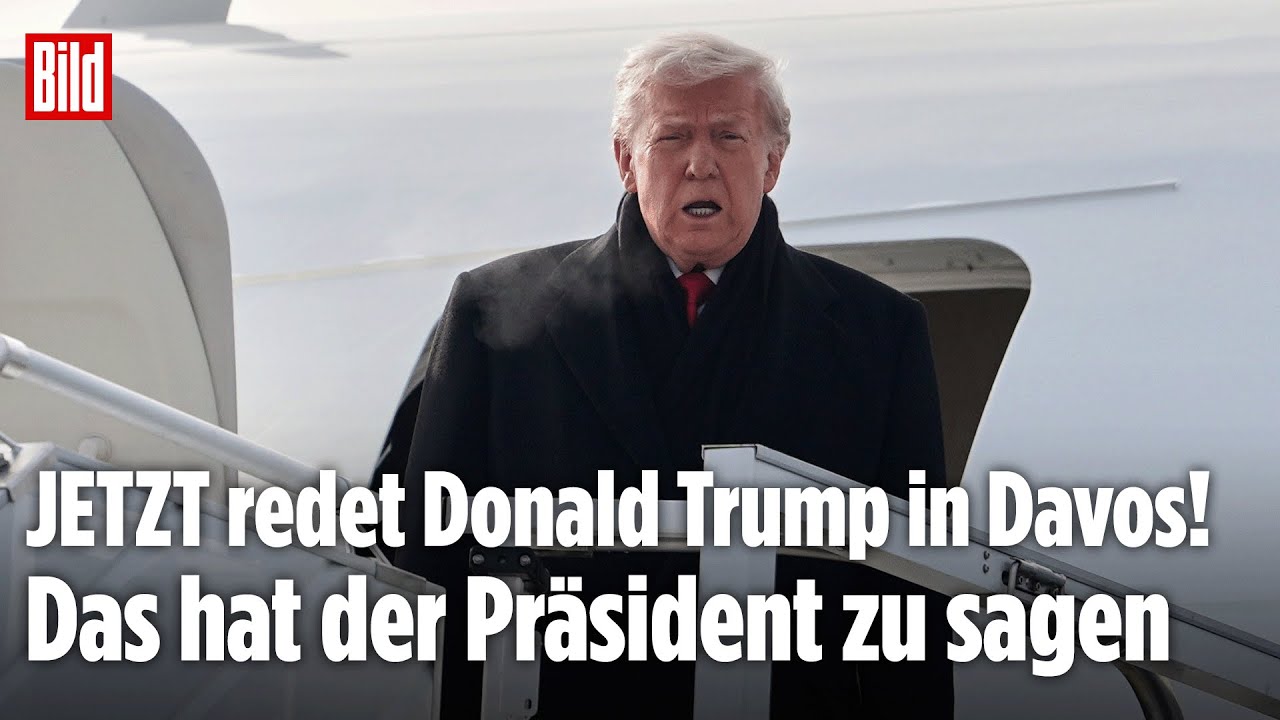 LIVE IN DAVOS: Jetzt spricht Trump über Grönland, Zölle und die NATO