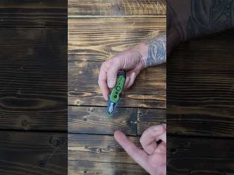 Atomic Bomb Push Button Knife Knife a Month