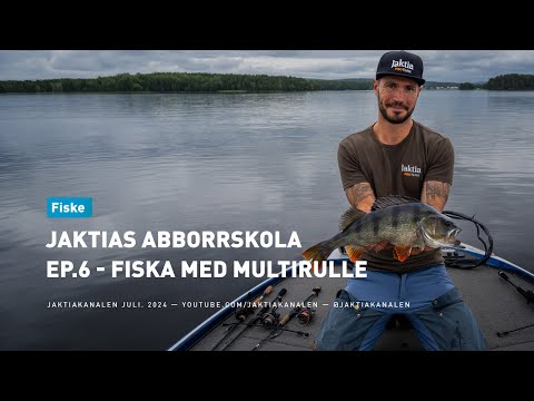 Jaktias abborrskola EP.6 - Fiska med multirulle