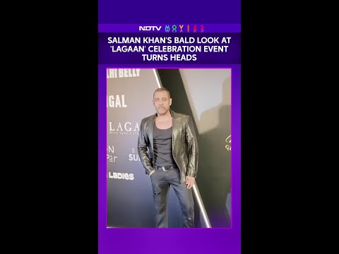 Salman Khan's Bald Look At 'Lagaan' Celebration Event Turns Heads