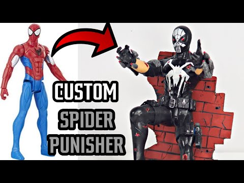 Spiderman Punisher What If Custom / Tutorial y Review EN ESPAÑOL