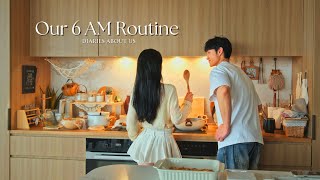 Waking Up at 6 AM as a Couple ð | A Day That Feels Like Sunshine | Chestnut Cake & Homemade Lasagna
