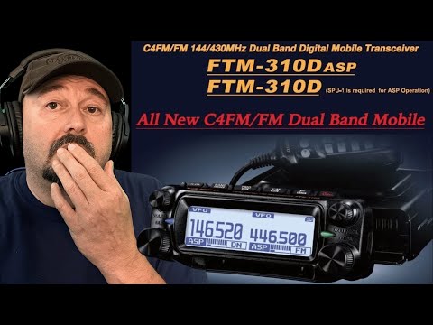 The NEW Yaesu FTM-310DR Dual Band C4FM Radio Revealed!