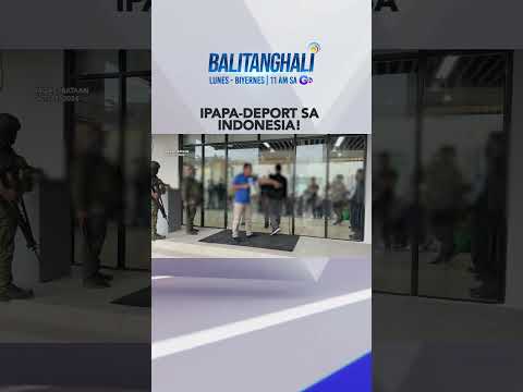 Wanted Money Launderer na nagtrabaho sa ni-raid ng BPO sa Bataan, ipapa-d... #shorts | Balitanghali