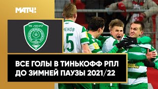 Все голы «Ахмата» в первой части сезона Тинькофф РПЛ 2021/22