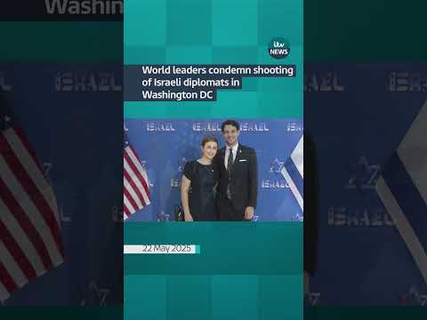 World leaders condemn shooting of Israeli diplomats in Washington DC | ITV News