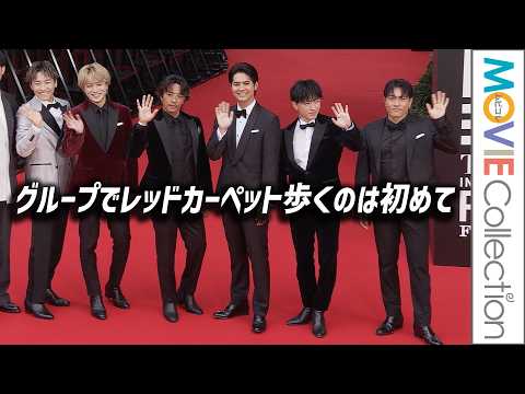 GENERATIONS「グループでレッドカーペット歩くのは初めて」/第38回東京国際映画祭レッドカーペット
