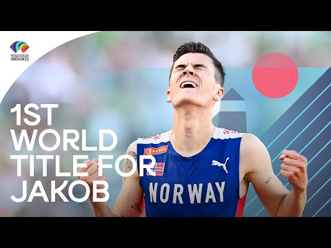 Jakob Ingebrigtsen wins first world title over 5000m | World Athletics Championships Oregon 22