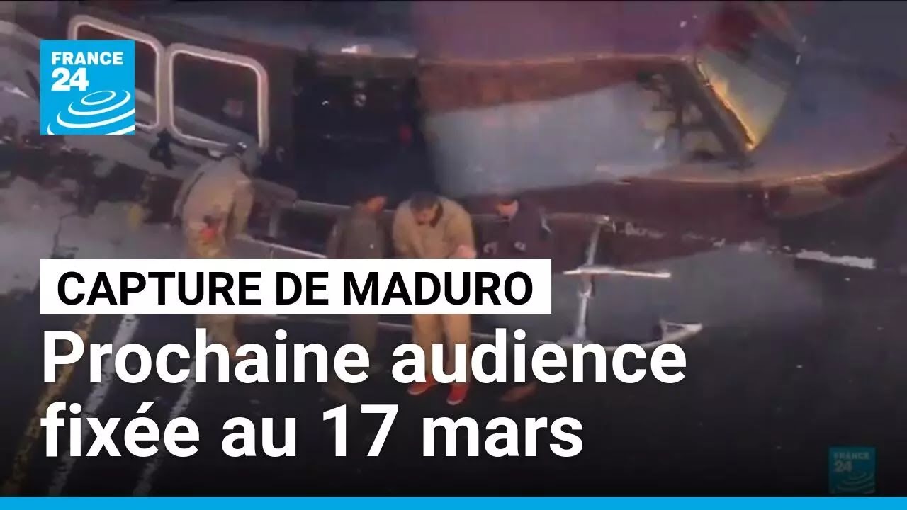 Le président vénézuélien, Nicolas Maduro, devant la justice américaine après sa capture
