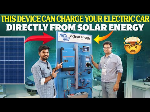 Charge Your Electric Car Directly With Solar | Victron Energy | Electric Vehicles India