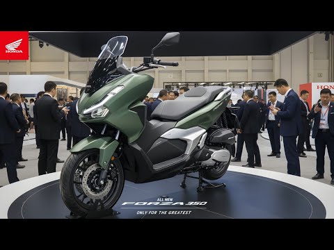 NEW 2026 Honda Forza 350! Upcoming Scooter 2026