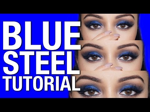 BLUE STEEL Makeup Tutorial