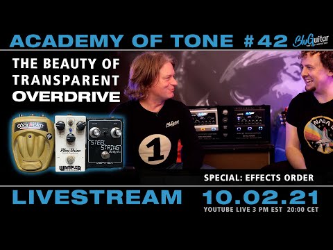 Academy of Tone #42 "Clean Tone Mastery and Pedal Platform Tips with AMP1 & the magic of EP preamps"