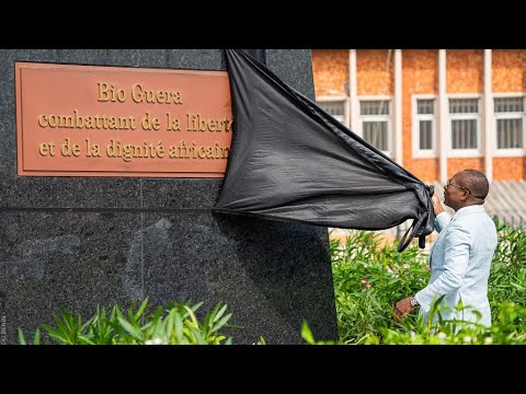 Cérémonies de dévoilement de 03 monuments dans l'espace public : La Statue de Bio Guera