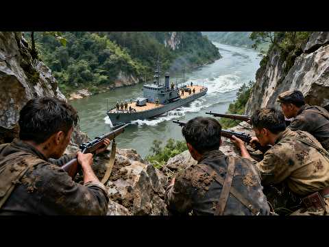 抗日電影!遊擊隊利用地形伏擊殲滅日軍,搶奪船隻過河! ⚔️ 抗日 MMA | Kung Fu