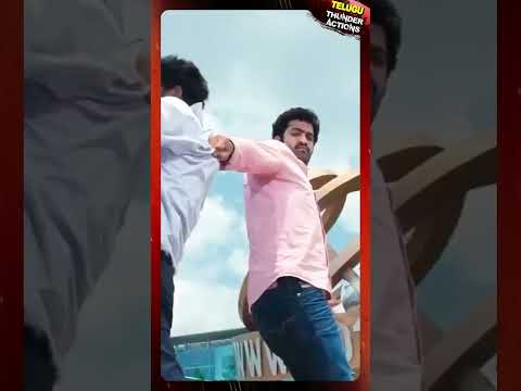 Jr.NTR Mass Action Scene || Dhammu || Risky Stunts By Man Of Masses NTR
