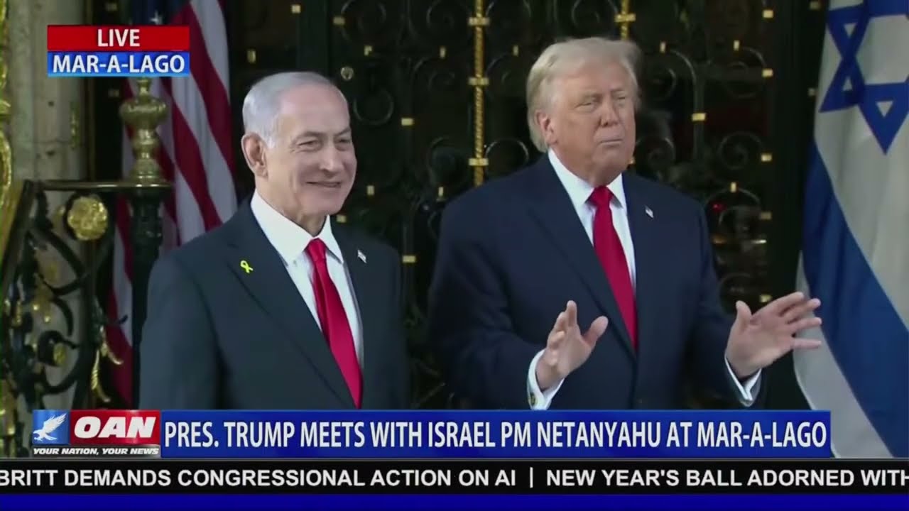 LIVE: President Trump Meets with Israel PM Netanyahu