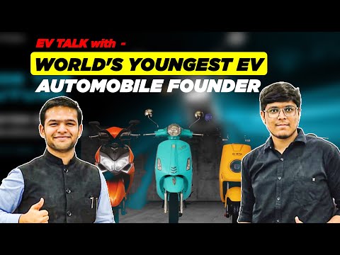 EV Talks with Raj Mehta Founder of Greta Electric Scooters | World's Youngest EV Automobile Founder