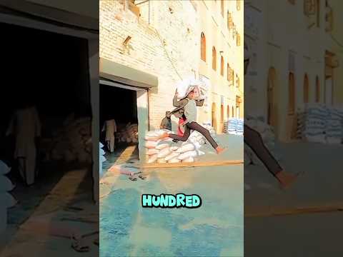 Running Barefoot With 100 KG On Head 💪